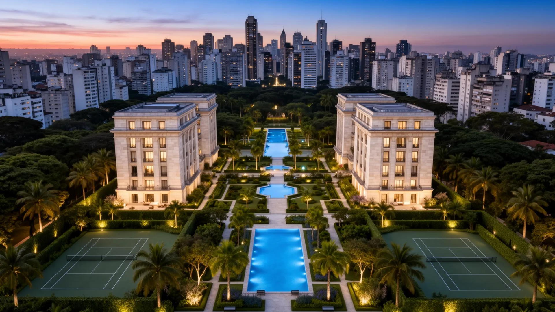 Château Jardin — localização no Novo Eixo Cidade Jardim, São Paulo